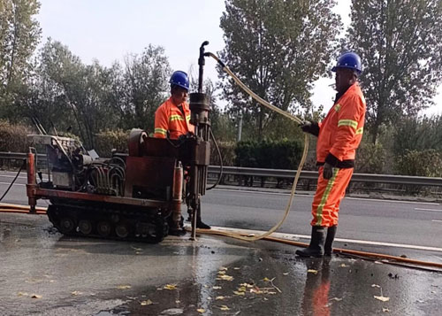 无锡高速公路下沉注浆加固